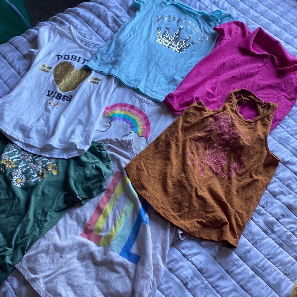 Bundle and make an offer bundle if 8 t shirts size 7/8